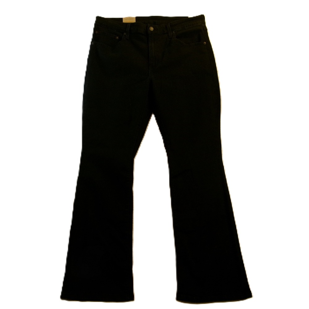 Levis Women 33x30 725 High-Rise Bootcut Jeans Black 187592834